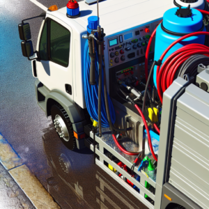 camion nettoyeur haute pression